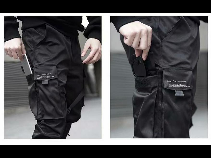 Мужские повседневные свободные леггинсы с несколькими карманами Hidden - модные весенние комбинезоны