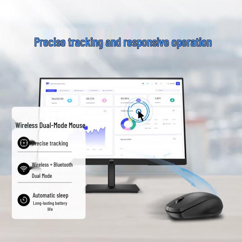 HP FM530A Dual-Mode Wireless Mouse