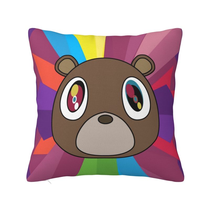 Luxury Popular Singer Kanye West Cushion Covers xcm Velvet Pillow Case for Car Square Pillowcase Bedroom Decoration