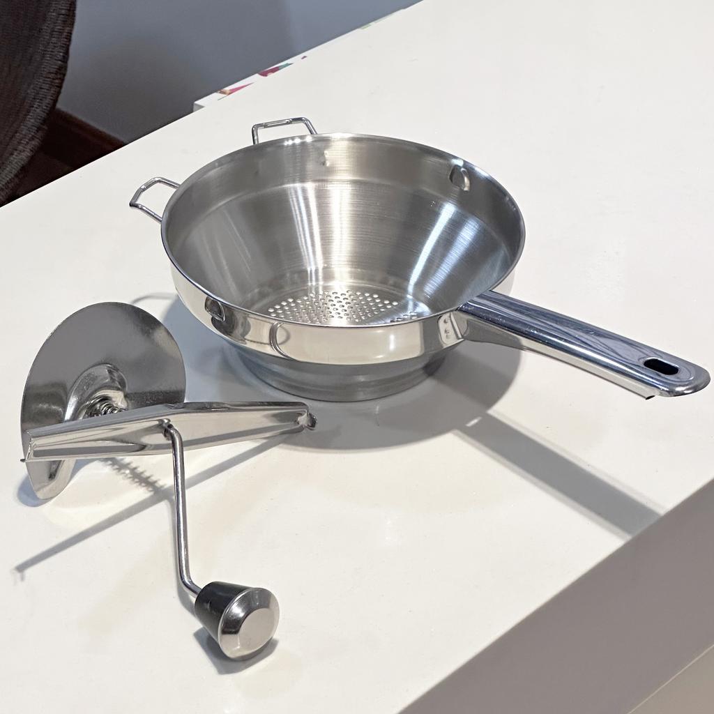 Morse Stainless Steel Rotary Food Mill Great For Making Puree Soups Of Vegetables Creative Kitchen Tools