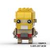 Игровые фигурки ПЕККА Монах Варвары Всадник на кабане Brickheadz Строительные блоки MOC Королевские войны Модель куклы Детская игрушка Подарок на день рождения