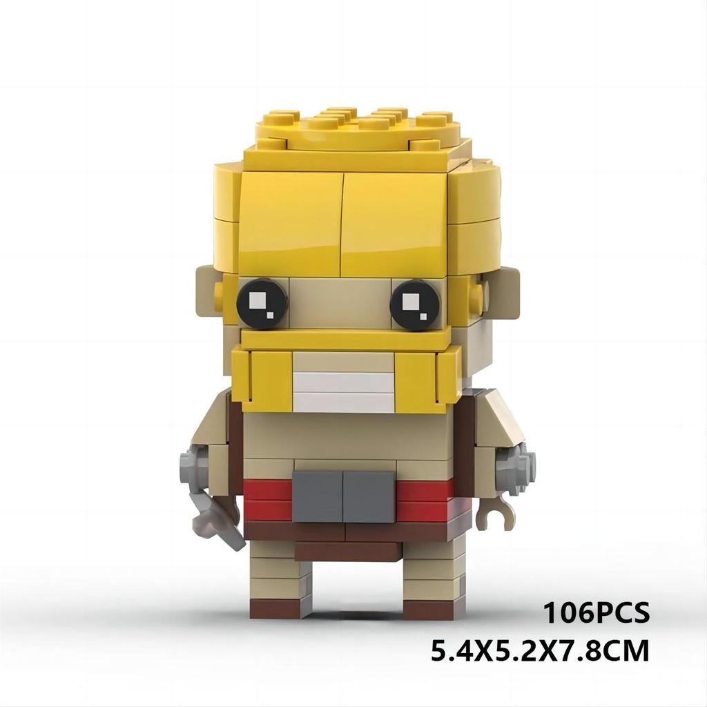 Игровые фигурки ПЕККА Монах Варвары Всадник на кабане Brickheadz Строительные блоки MOC Королевские войны Модель куклы Детская игрушка Подарок на день рождения