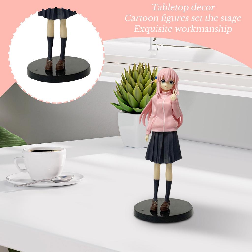 Lonely Rocks Cute Gotos Solos Second Gen Beauty Girl Tides Play Model Anime Hand Puppet Ornament Gift Jingpins