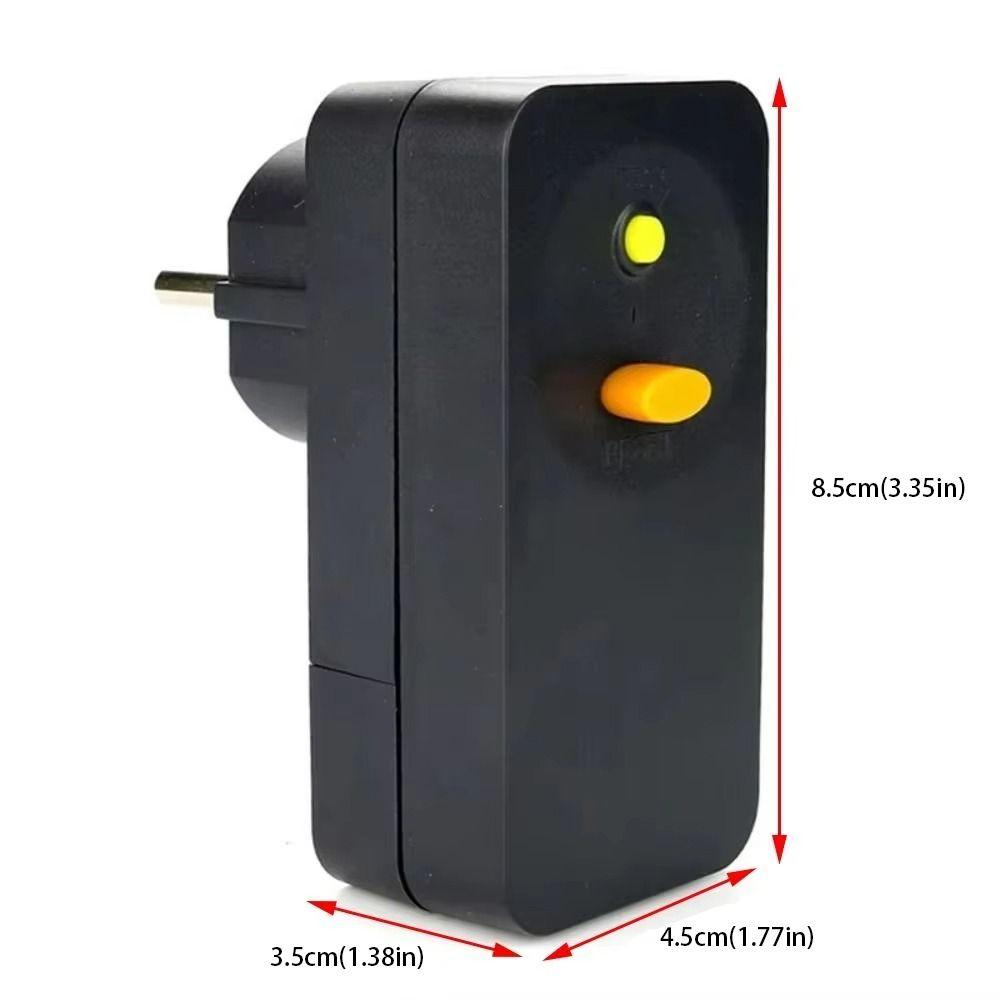 EU Plug Circuit Breaker Plug 16Amp Residual Current Circuit Breaker Personal Protection