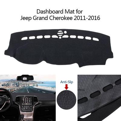 Чехол на приборную панель автомобиля Jeep Grand Cherokee 2009-2016 с левым рулем, противоскользящий коврик, защитный чехол для приборной панели