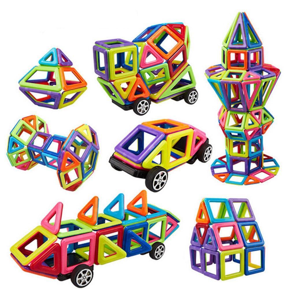 76 PCS Magician Magnetic Building Sets Educational Toys Boys Girls Toy