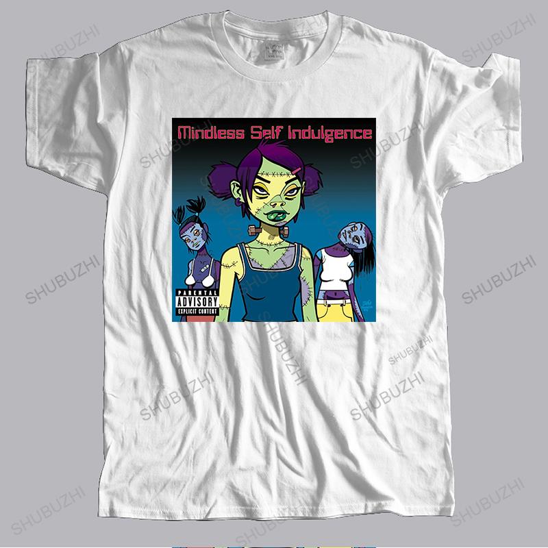 Много летний Высокое качество футболка с коротким рукавом FRANKENSTEIN GIRLS Футболка msi mindless self indulgence Мужская с круглым вырезом Футболка хлопок
