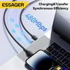 Essager Кабель USB Type C для iPhone 14, 13, 12, 11 Pro Max XS PD, 20 Вт, быстрое зарядное устройство, USB C к Lightning, 29 Вт, провод для iPad, Macbook