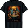 Смешная футболка с собакой, играющей в покер, размер S-5XL