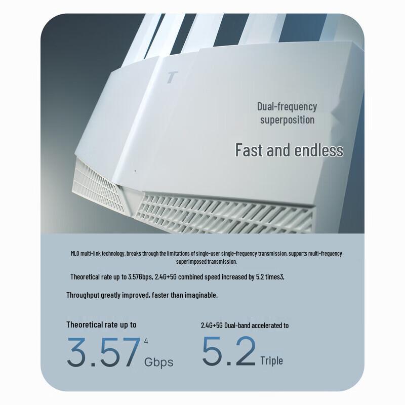 TP-LINK WiFi 7 Gigabit Home Router 3600M (CN version)