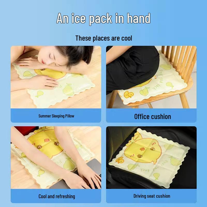 New Arrival: Summer Cooling Seat Cushion - Quick-Chill, No Water Needed, Perfect for Students