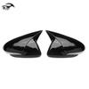 2016-2019 Hyundai Elantra Gloss Black Rearview Mirror Horn Cover