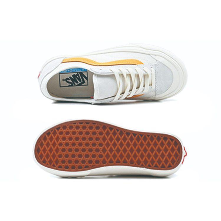 Vans Style 36 Canvas Shoes White/Yellow VN0A5HFFZGD