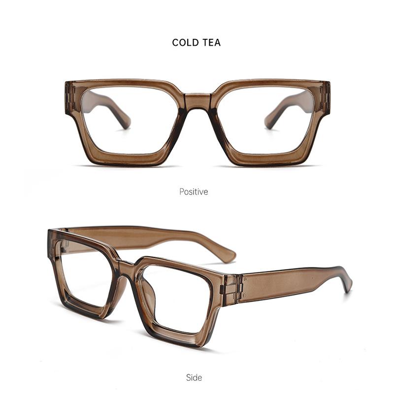 Классические Модные Квадратные Очки для Женщин и Мужчин с Полной Оправой, Защита от Солнца, Очки для Повседневной Жизни, Аксессуары для Очков, Подарок