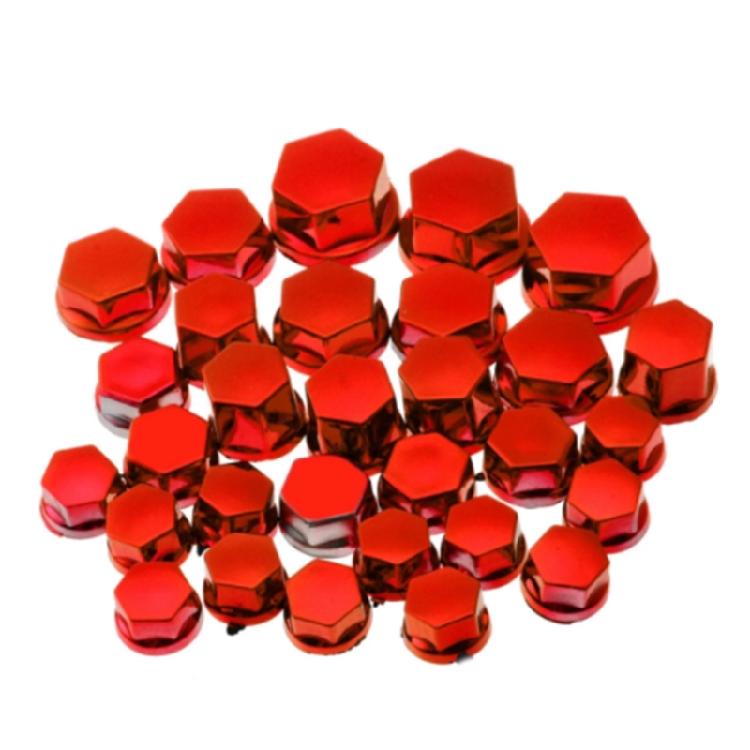 Декорация для мотоцикла 30 шт. Защитная для крышки корпуса для винта колеса N