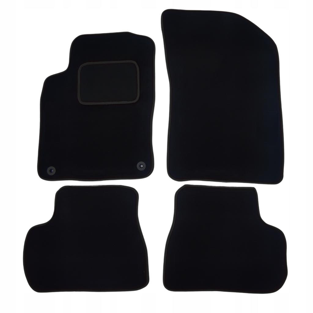 Citroen c3 2009-2016r. dywaniki welurowe maty do auta wycieraczki b