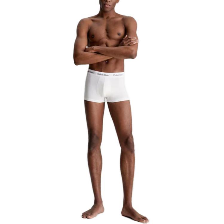 CALVIN KLEIN Underpants Men's 1 Set 3 Pack Clothing (Unisex) Boxer Briefs U2664G 100