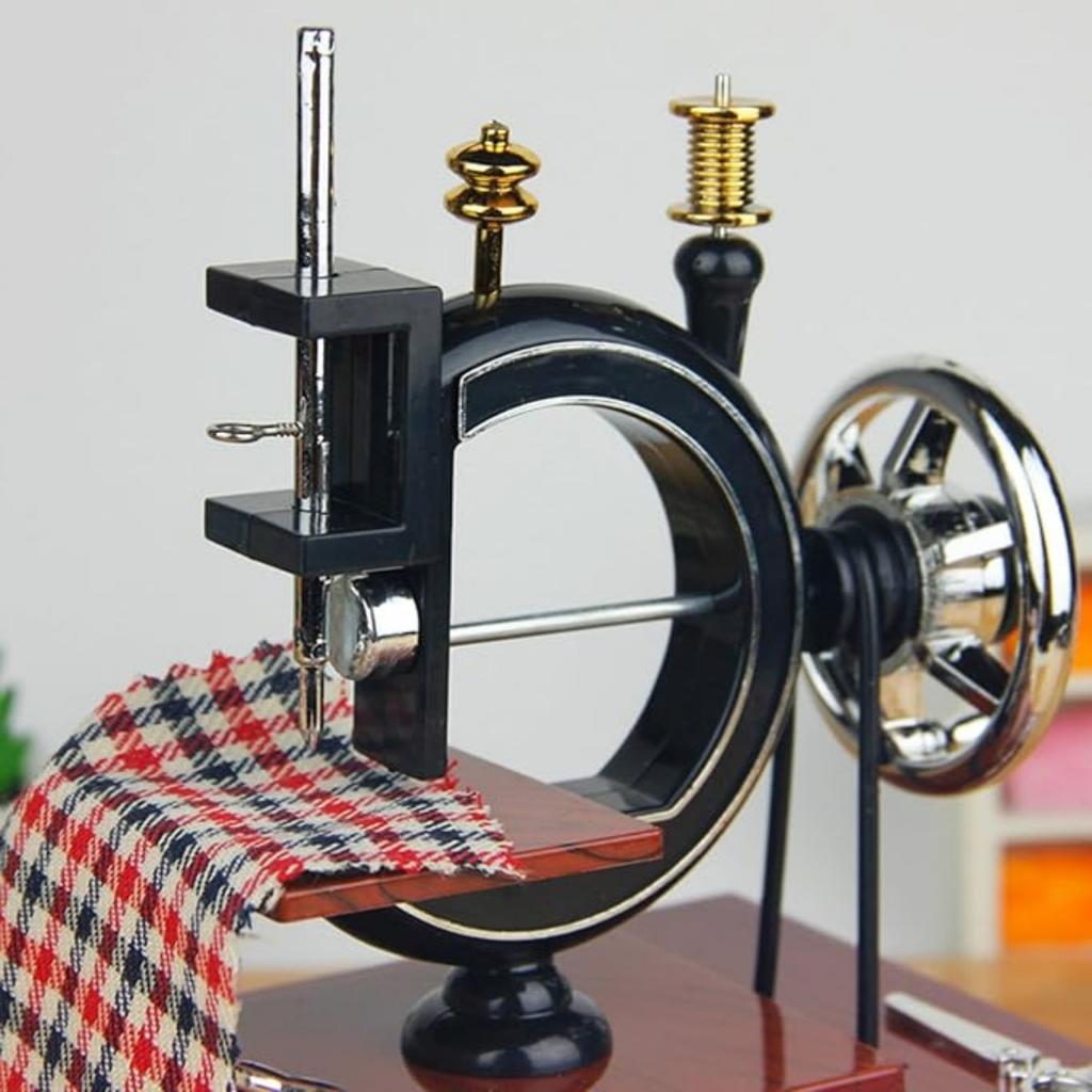 Деревянные музыкальные шкатулки функциональные ящики изысканные декоративные как швейная машинка музыкальные шкатулки на день рождения