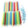 25Pcs /Set Long Plastic Hairdressing Spiral Hair Styling Perm Rod Barber Salon Tool