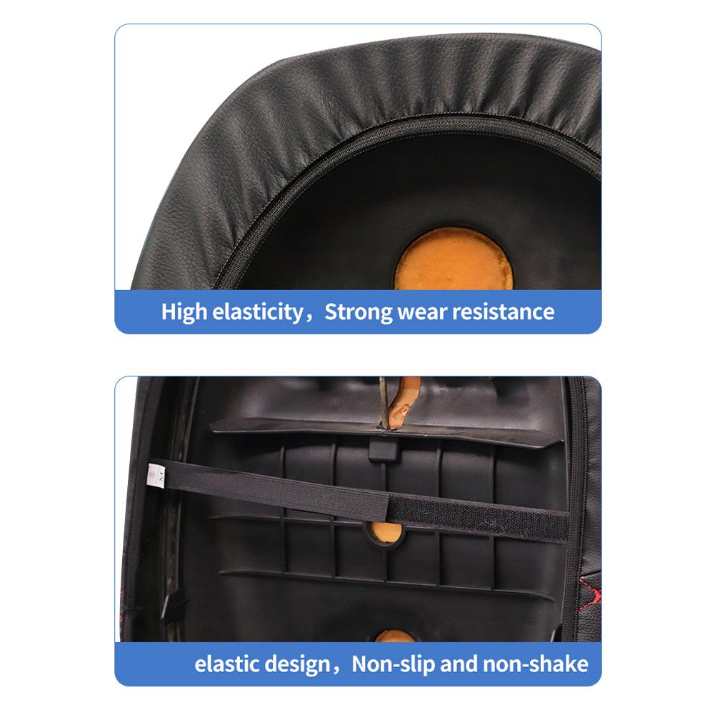 Чехол для сиденья мотоцикла, утолщенный, водонепроницаемый, противоскользящий, защита сиденья, 3D, искусственная кожа, защитный чехол для мотоцикла
