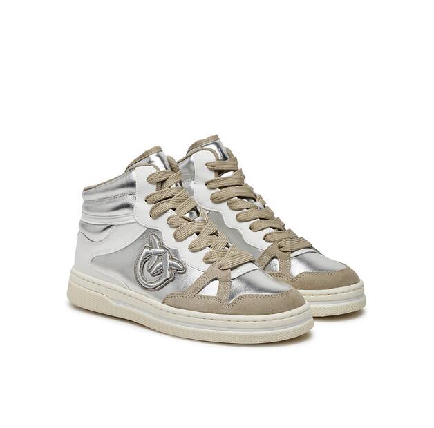 РозовыйO Кроссовки Mandy 02 SS0051 P040 Silver