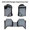 Экологичные всепогодные коврики TPE для 2020-2023 Ranger SuperCrew Cab