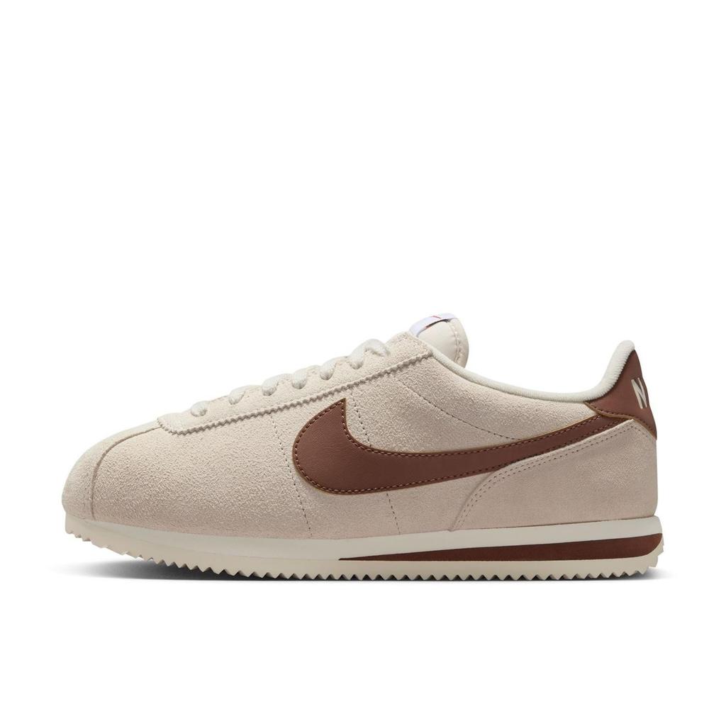 IB1857-100 Nike CORTEZ LT ОРЕХОВЫЙ КОРИЧНЕВЫЙ/ФАУНА КОРИЧНЕВЫЙ-БЕЛЫЙ (Женский)