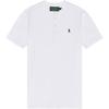 Polo Logo Embroidered Solid Color Short Sleeve T-Shirt Men Tops White 710964485-001