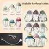 Baby Feeding Accessories Liquid Silicone Drink Bottle Set Convenient & Safe Children Water Cup Straw Simple Installation