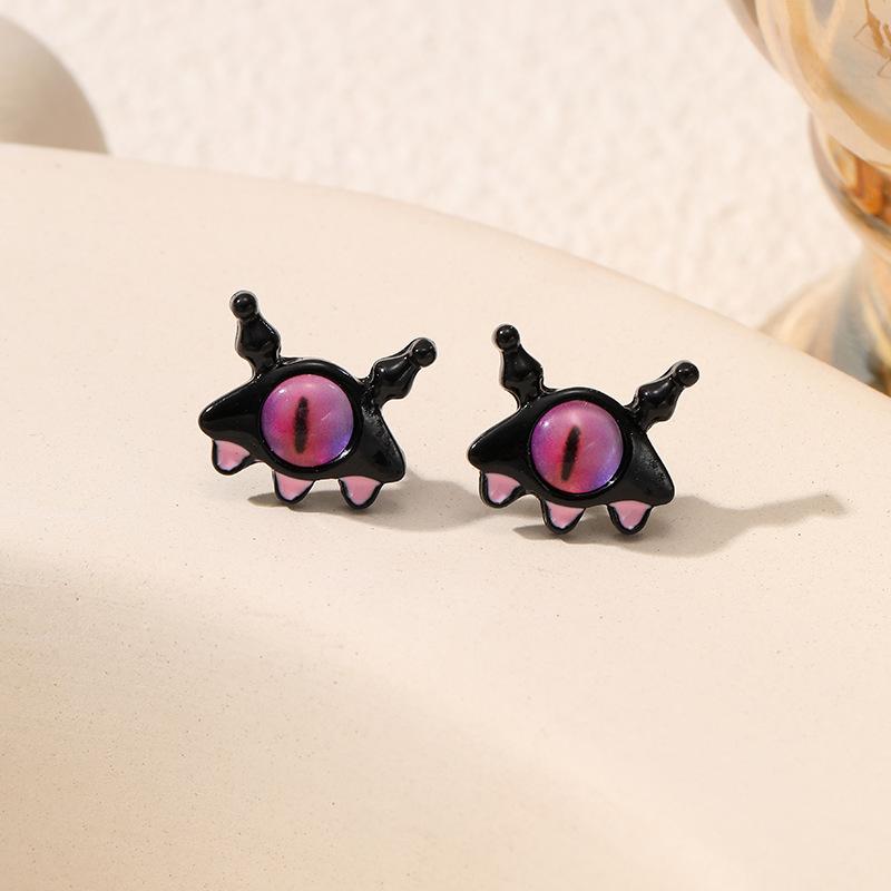 Милые серьги-гвоздики в виде котенка, животного, простые, креативные, мультяшные, с индивидуальностью, для независимой станции