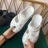 New Style Baotou Sandals Women's Ins Thick Bottom Anti-skid 6cm Summer Wear Beach Hole Shoes Garden Shoes