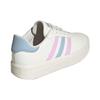 adidas Neo Court Платформа Удобные Универсальные Нескользящие Прочные Низкие Кеды для Скейтбординга Женские Кроссовки Белые IE9987