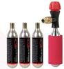 TNI CO2 Inflator Cylinder Air US and French CO2 Cylinder 16g X 4 Set, Valve, Style,