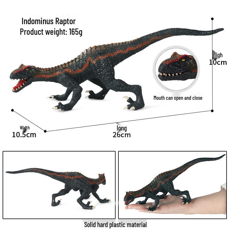Dinosaur Model Set: T. Rex, Spinosaurus, Mosasaurus, Stegosaurus, Triceratops Cognitive Toys