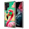 Flamingo Love Capa Phone Case For Samsung S26 Ultra S25 Edge Galaxy S23 S21 S20 S24 FE S22 S10 Plus Cover Clear TPU Shell Coque