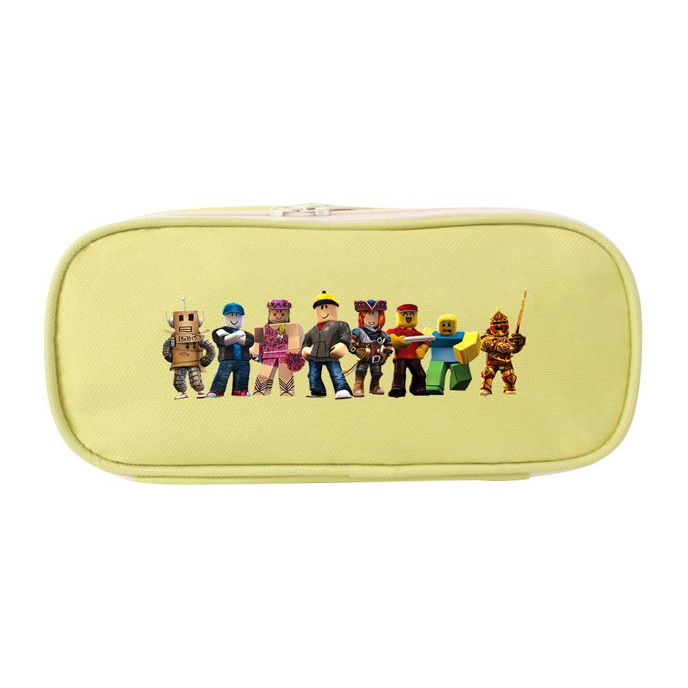 Холщовый пенал Roblox на молнии для студентов и коллекционеров