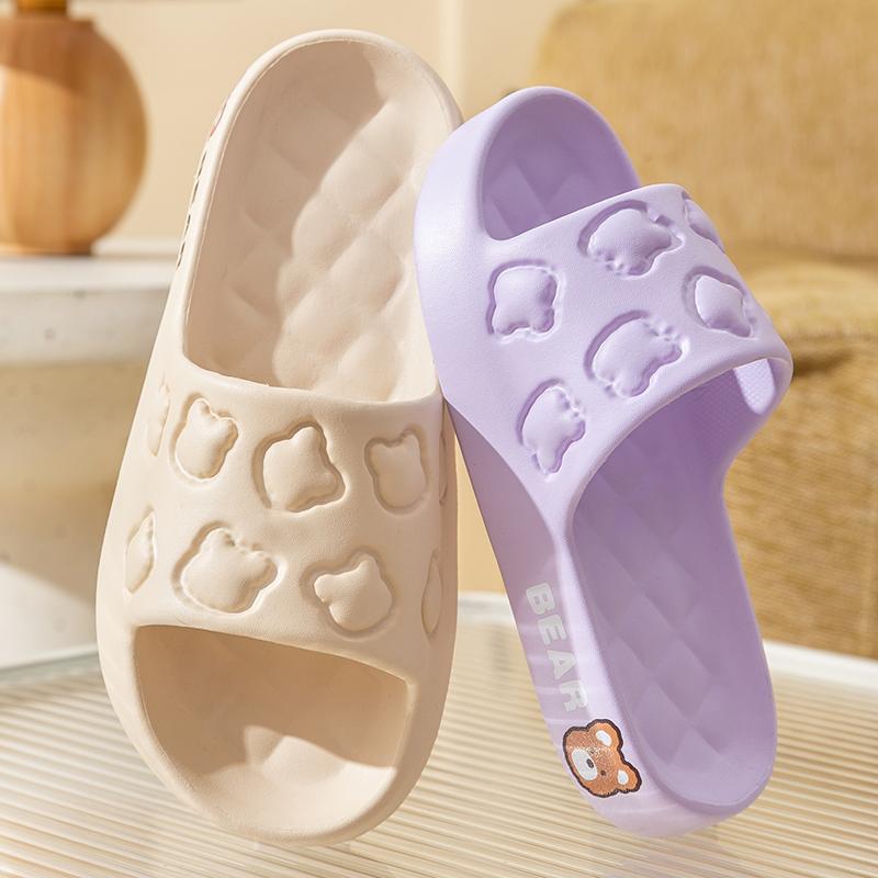 Новые модные летние парные нескользящие мягкие шлепанцы, гибкие удобные сандалии для мужчин и женщин, повседневные тапочки, женские домашние шлепанцы