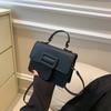 Simple Trend Spring New Solid Color Casual and Fashionable Women's One Shoulder Crossbody Handheld Small Square Bag