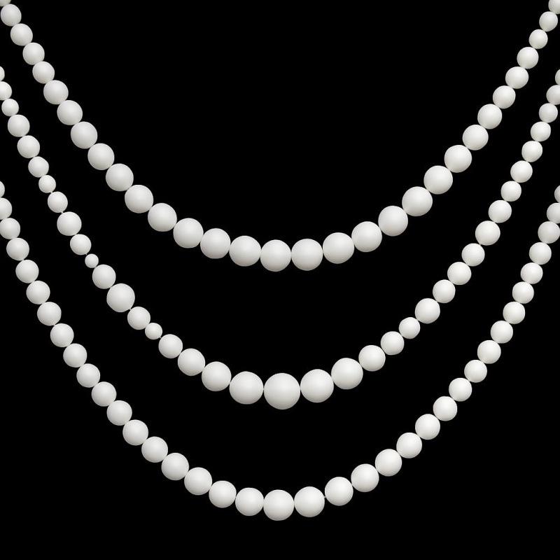 Гирлянда из гигантского жемчуга Свадебное украшение для демонстрации и фотофона