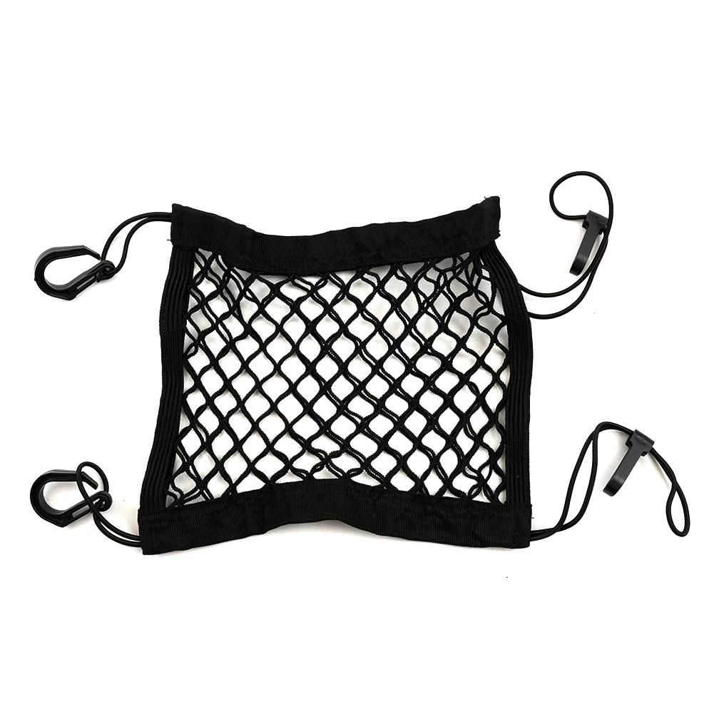Motorcycle Cargo Net Bike Scooter Mesh Storage Bag Motorcycle Luggage Net Hook Hold Bag Moto Net Mesh
