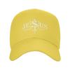 Custom Classic Unisex Jesus Saved My Life Baseball Cap Adult Christ Religion Christian Faith Adjustable Dad Hat Unisex Women Sports