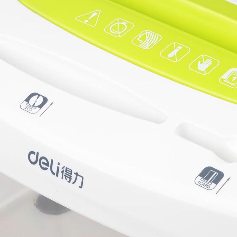 Deli Manual Desktop Paper Shredder CN plug (adapter included)