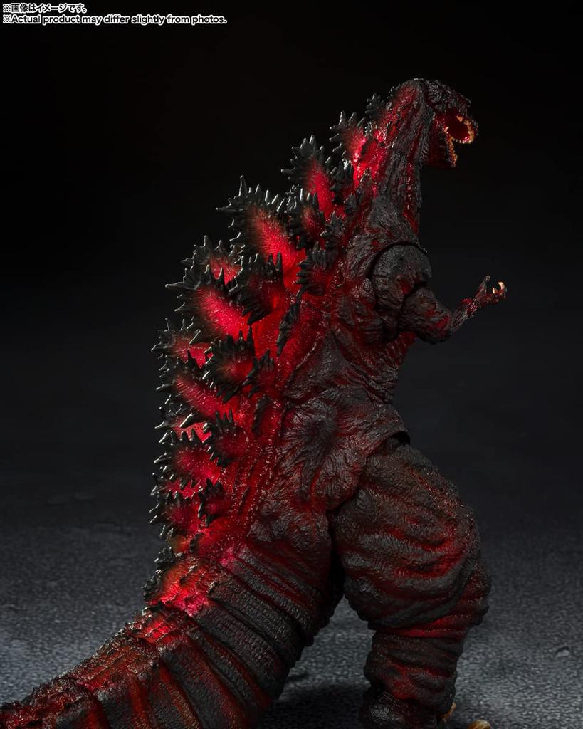 TAMASHII NATIONS Monster Arts Shin Godzilla Годзилла 4-я форма Ночная битва 180 мм ПВХ окрашенная подвижная фигурка SH. (2016) Вер. Прибл.