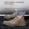 Fashion  Summer Breathable Men Work Safety Shoes Steel Toe Cap Working Boots Construction Indestructible Work Sneakers