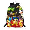 Super Mario Large 16 Inch School Backpack With Spacious Compartments And Durable Material