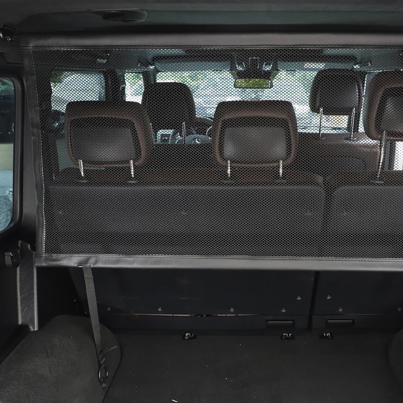 Для Mercedes Benz G Class W463 1990-25 Автомобильное моделирование Защитная сетка-разделитель для багажника Сетка-забор для животных Автоаксессуары