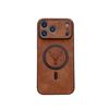 Чехол для мобильного телефона iPhone17Promax с магнитной застежкой в виде оленьей головы 15 подходит для Apple 16Pro защитный чехол из овечьей кожи.