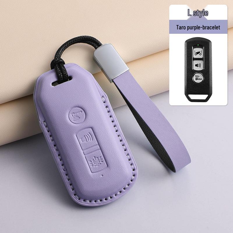 Handmade Motorcycle Key Cover for Click150, Vario150, PCX160 - Two-Button Style