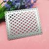 Прямоугольная полая сетка, дизайн, стиль, скрапбукинг, ремесло, штамп, 3D DIY, изготовление фестивальных карточек
