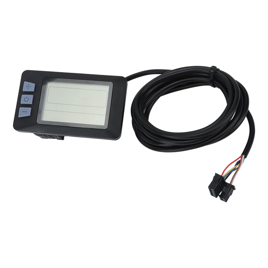 Electric Bike LCD Display Waterproof Compact Light Weight Electric Scooter Display Panel 24V 36V